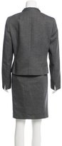 Thumbnail for your product : Akris Punto Striped Skirt Suit