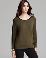 Thumbnail for your product : Of the Moment Townsen Sweatshirt - Stillwater Leather Trim
