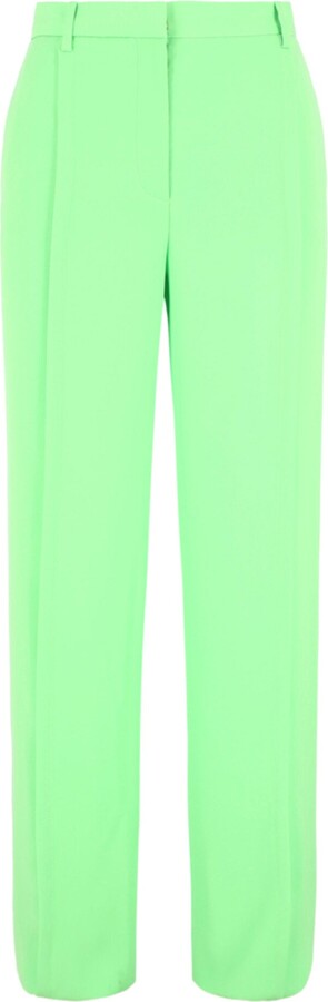 Versace Pleated Wide Leg Pants