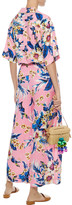 Thumbnail for your product : Dvf West Diane Von Furstenberg Belted Floral-print Twill Shirt