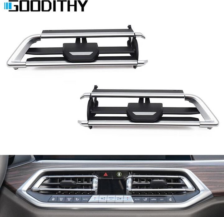 Good tool desing Dashboard Center Left Right AC Air Vent Grille Outlet Repair Kit Car Accessoires For BMW X5 X6 X7 Series G05 G06 G07 64119458543