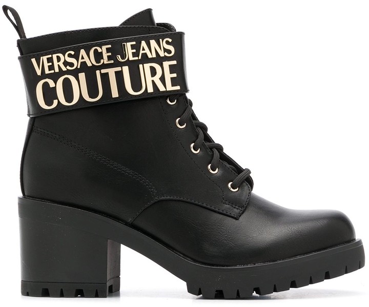 versace jeans ankle boots