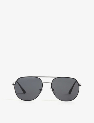 Prada PR55US irregular-frame sunglasses - ShopStyle
