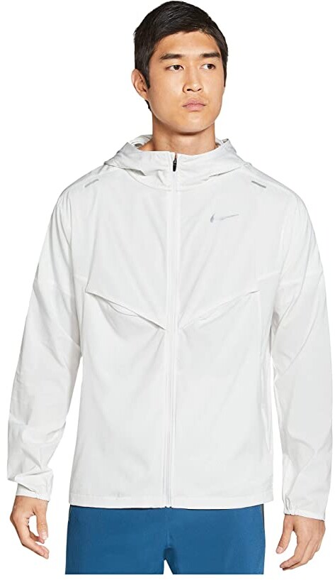 all white nike jacket