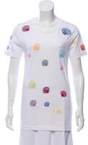 Thumbnail for your product : Rosie Assoulin Embroidered Crew Neck T-Shirt