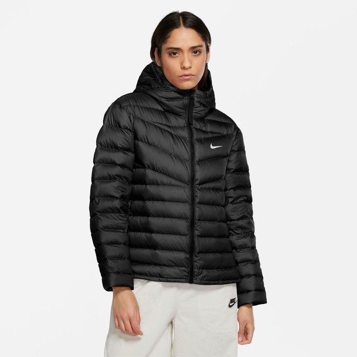 black nike windrunner women's