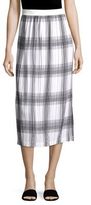 Thumbnail for your product : Helmut Lang Plaid Pleated Skirt