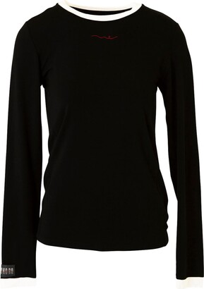 Kokoro Organics Women's Bamboo Long Sleeve T-Shirt - Black