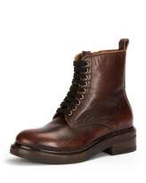 Thumbnail for your product : Frye Alice Combat Zip Leather Boot