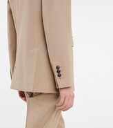 Thumbnail for your product : AMI Paris Single-breasted twill blazer