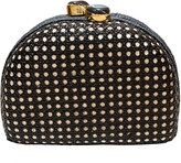 Thumbnail for your product : Rafe Ariella Shimmery Studded Raffia Clutch