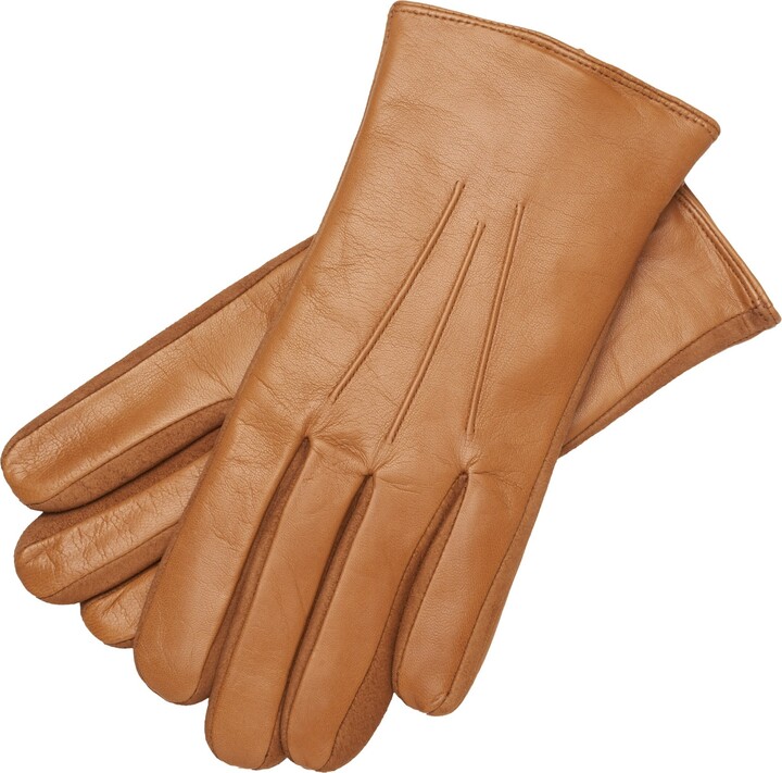 Mens Accessories Gloves Sunspel Recycled Cashmere Glove in Camel Natural for Men 