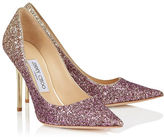 Thumbnail for your product : Jimmy Choo ABEL Boho Pink and Gold Coarse Glitter Dégradé Pointy Toe Pumps