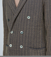 Thumbnail for your product : Lardini Knitted cotton-linen blazer