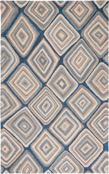 Safavieh AspenAPN350HandTuftedIndoorAreaRug-Blue/Beige-8'x10'