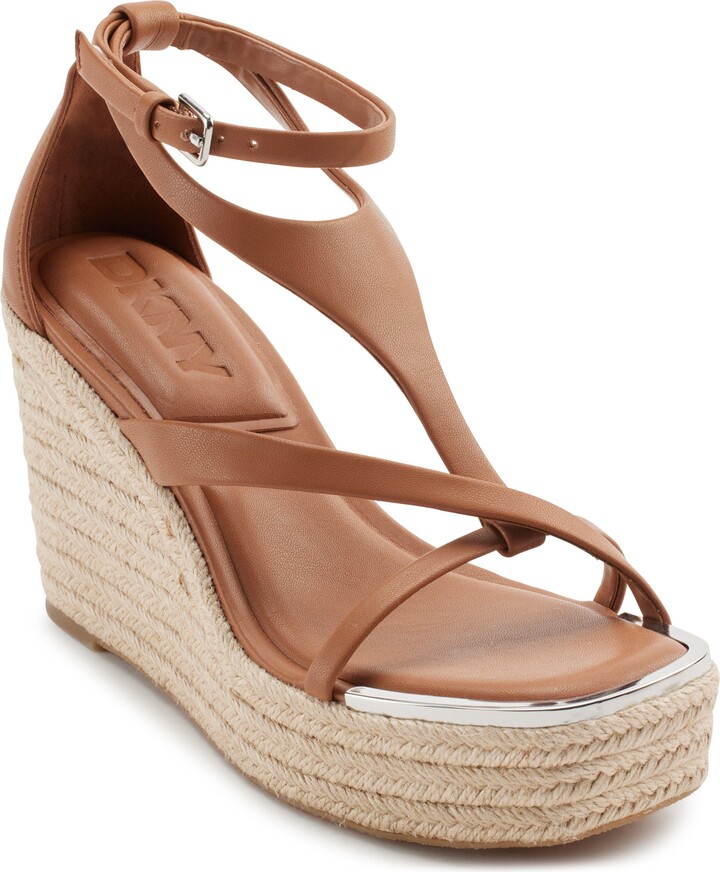 Cognac Wedge Shop The Largest Collection ShopStyle