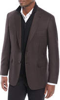 Thumbnail for your product : Brioni Men's Check Wool/Silk Jacket