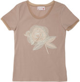 Thumbnail for your product : Lanvin Floral Appliqué T-shirt