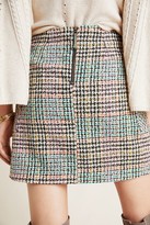 Thumbnail for your product : Anthropologie Bijou Plaid Knit Mini Skirt