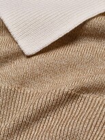 Thumbnail for your product : See by Chloe Bicolor Rib-Knit Merino Wool Sweater