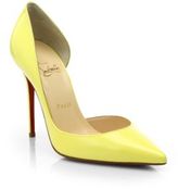 Thumbnail for your product : Christian Louboutin Iriza Patent Leather D'Orsay Pumps