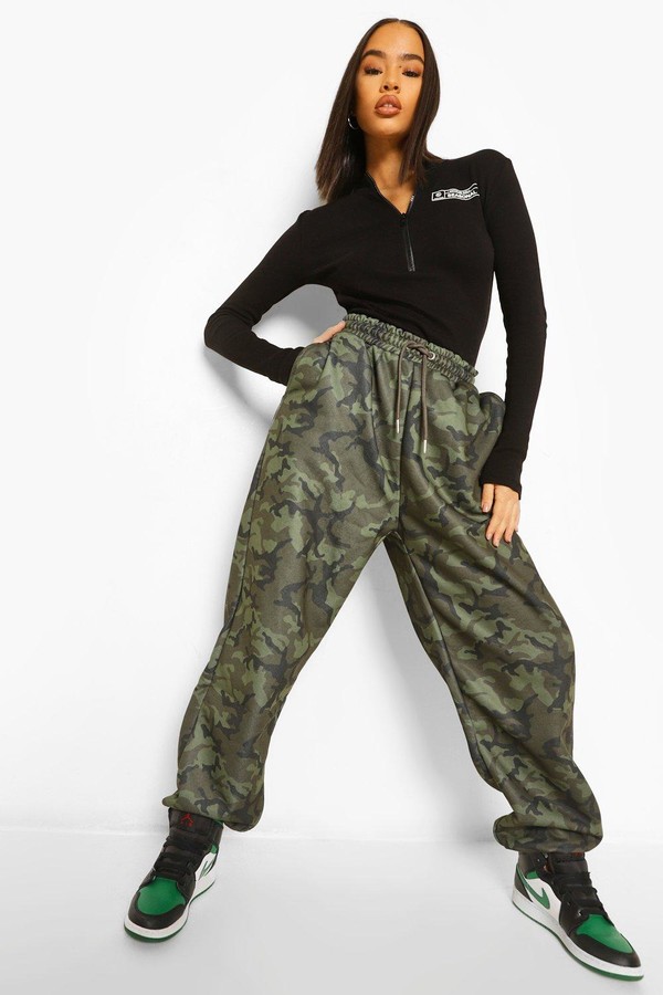 ladies camo joggers uk