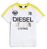 Thumbnail for your product : Diesel Boy's "Successful Living" Logo Tee