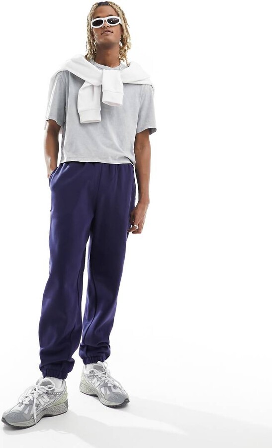 ASOS DESIGN lounge drop crotch joggers in waffle ShopStyle