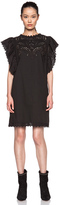 Thumbnail for your product : Etoile Isabel Marant Scarla French Embroidery Cotton Dress