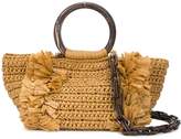 Thumbnail for your product : Carolina Santo Domingo woven tote bag