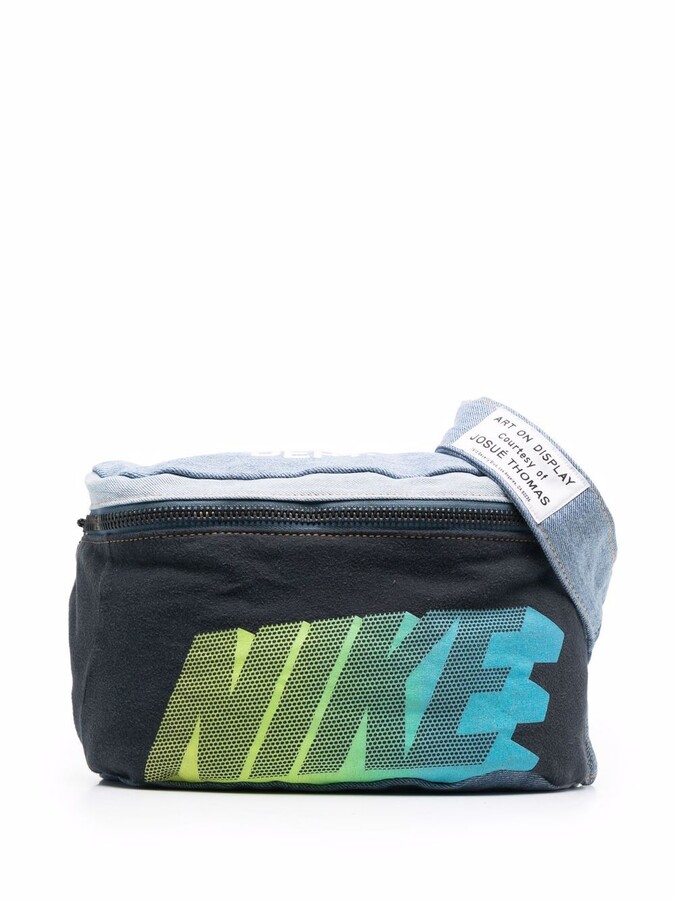 GALLERY DEPT. x Nike denim-panel belt bag - ShopStyle