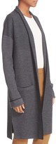 Thumbnail for your product : Theory Armelle J Evian Drape Front Wool Blend Sweater Coat