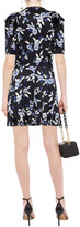 Thumbnail for your product : Veronica Beard Camillie Ruffled Floral-print Silk-blend Satin Mini Dress