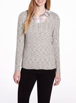 Thumbnail for your product : Reitmans Petite Open Stitch Sweater