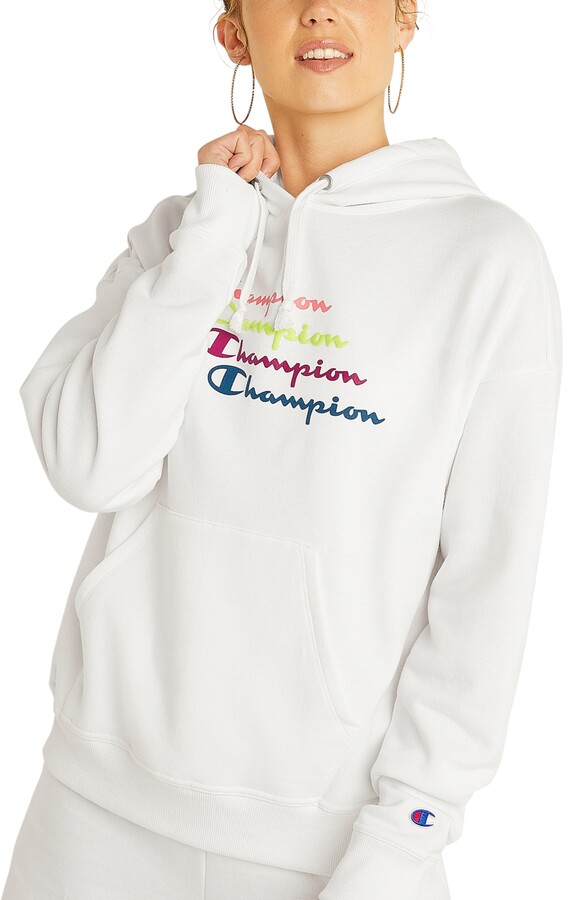 Champion White Hoodie | Shop The Largest Collection | ShopStyle