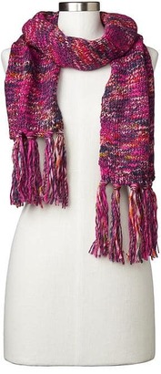 Gap Multi-color marled fringe scarf