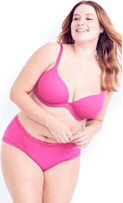 Avenue Body  Women's Plus Size Basic Cotton Bra - Beige - 44c : Target