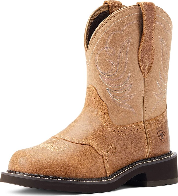Ariat Men's Wide Square Toe Sport Boots - Distressed Brown - 10