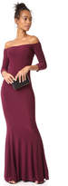 Thumbnail for your product : Norma Kamali Off Shoulder Fishtail Gown