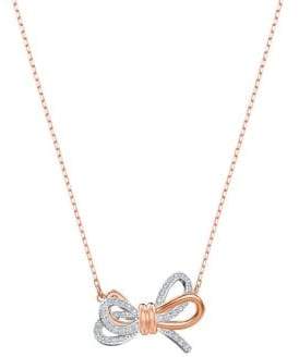 Swarovski Lifelong Bow Crystal Pendant Necklace
