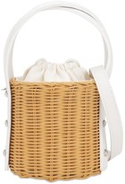 Thumbnail for your product : Wicker Wings Exclusive Quan Rattan Bucket Bag