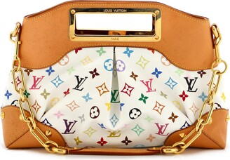 Louis Vuitton Multicolor White Handbag - 55 For Sale on 1stDibs