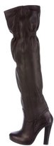 Thumbnail for your product : Thomas Wylde Leather Over-The-Knee Boots