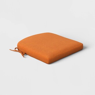 Threshold DuraSeason Fabric™ Woven Rounded Back Seat Cushion Apricot