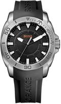 Thumbnail for your product : Boss Black Boss Hugo Dial Stainless Steel Case and Black Rubber Strap Mens Watch