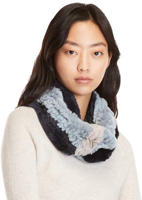 Intuition Shadira Real Fur Infinity Scarf