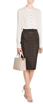 Thumbnail for your product : Max Mara Embossed Leather Tote
