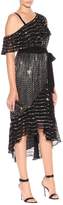 Thumbnail for your product : Temperley London Beaded off-the-shoulder dress