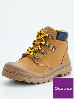 yellow tommy hilfiger boots