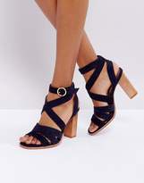 Thumbnail for your product : Whistles Ivory Crossover Heeled Shoe